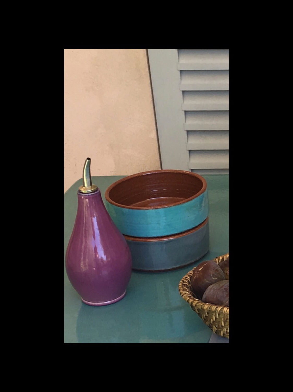 Ceramics found on the local market