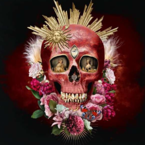 Cosmetic Purse .. Irato Skull